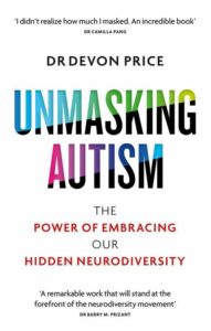 Book cover for "Unmasking Autism"